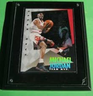 Michael Jordan - 1992-93 Upper Deck MVP Hologram #4 JUMBO - SEALED !!! Baseball cards value