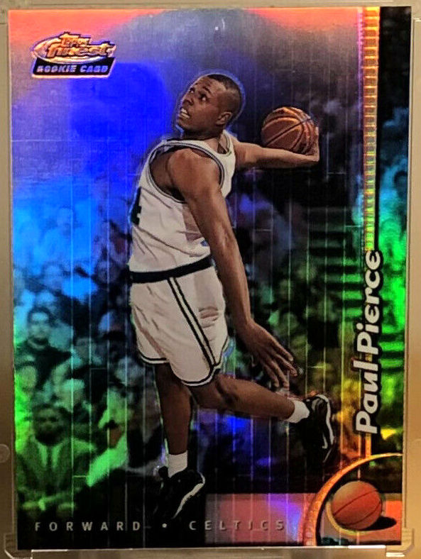 Paul Pierce - 1998-99 Finest #235 REFRACTOR ROOKIE !!! (Celtics) Basketball cards value