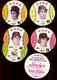  1976 Isaly's MSA DISCS - Mets COMPLETE TEAM SET (5 Discs)