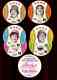  1976 Isaly's MSA DISCS - Phillies COMPLETE TEAM SET (6 Discs)