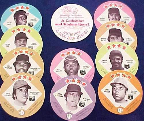 Thurman Munson - 1978 Saga MSA Disc (Yankees) Baseball cards value