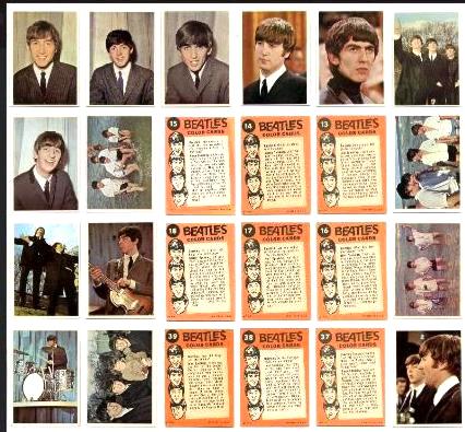 Beatles: 1964 Topps COLOR - Starter Set/Lot of (48/64) n cards value