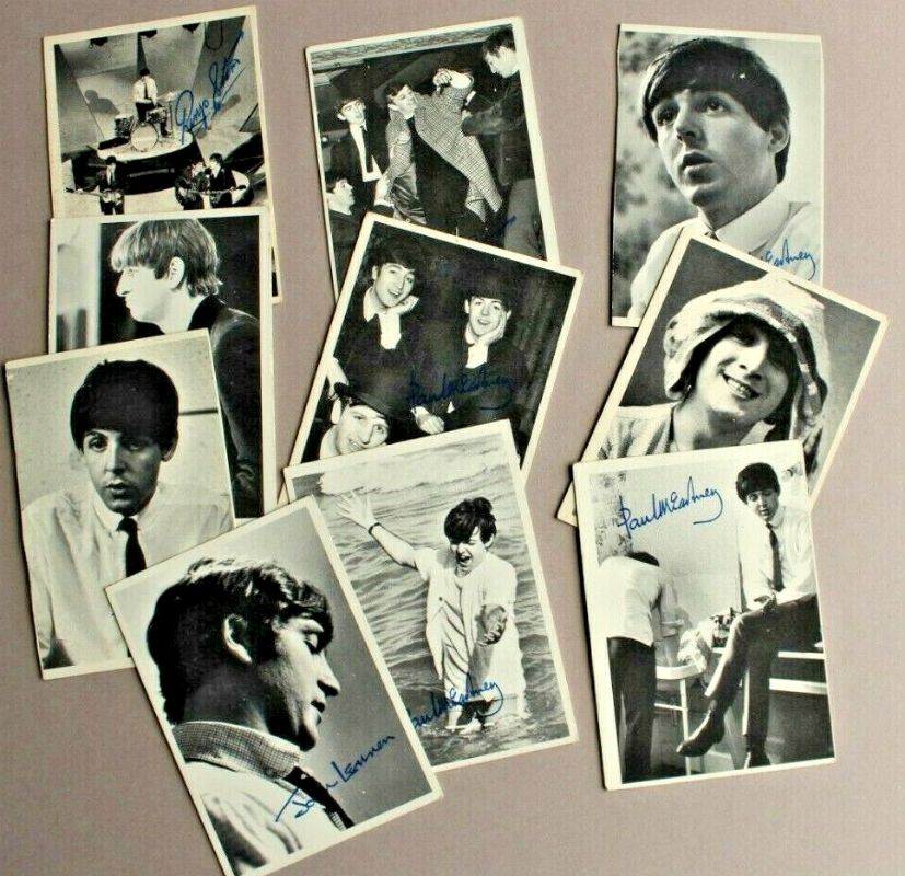 Beatles: 1964 Topps B&W Series 2 - Starter Set/Lot of (43/55) n cards value