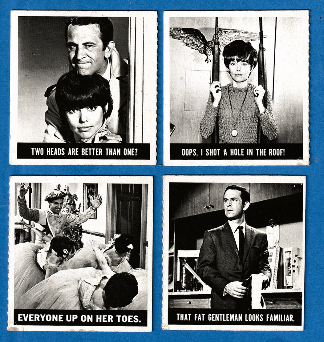 1966 GET SMART - Lot of (4) [#22,28,34,41] n cards value