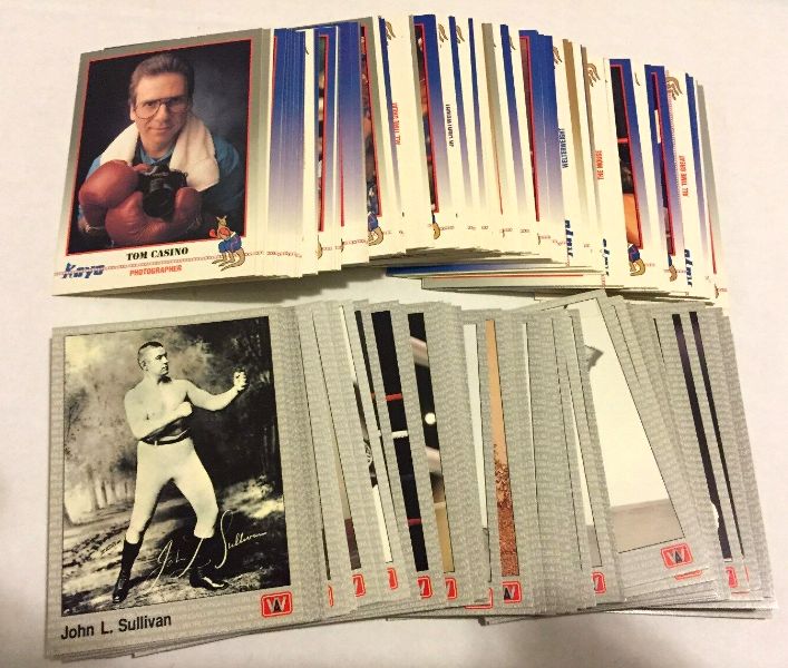 1991 All World Boxing  - Bulk Lot - (265) assorted BOXING cards value