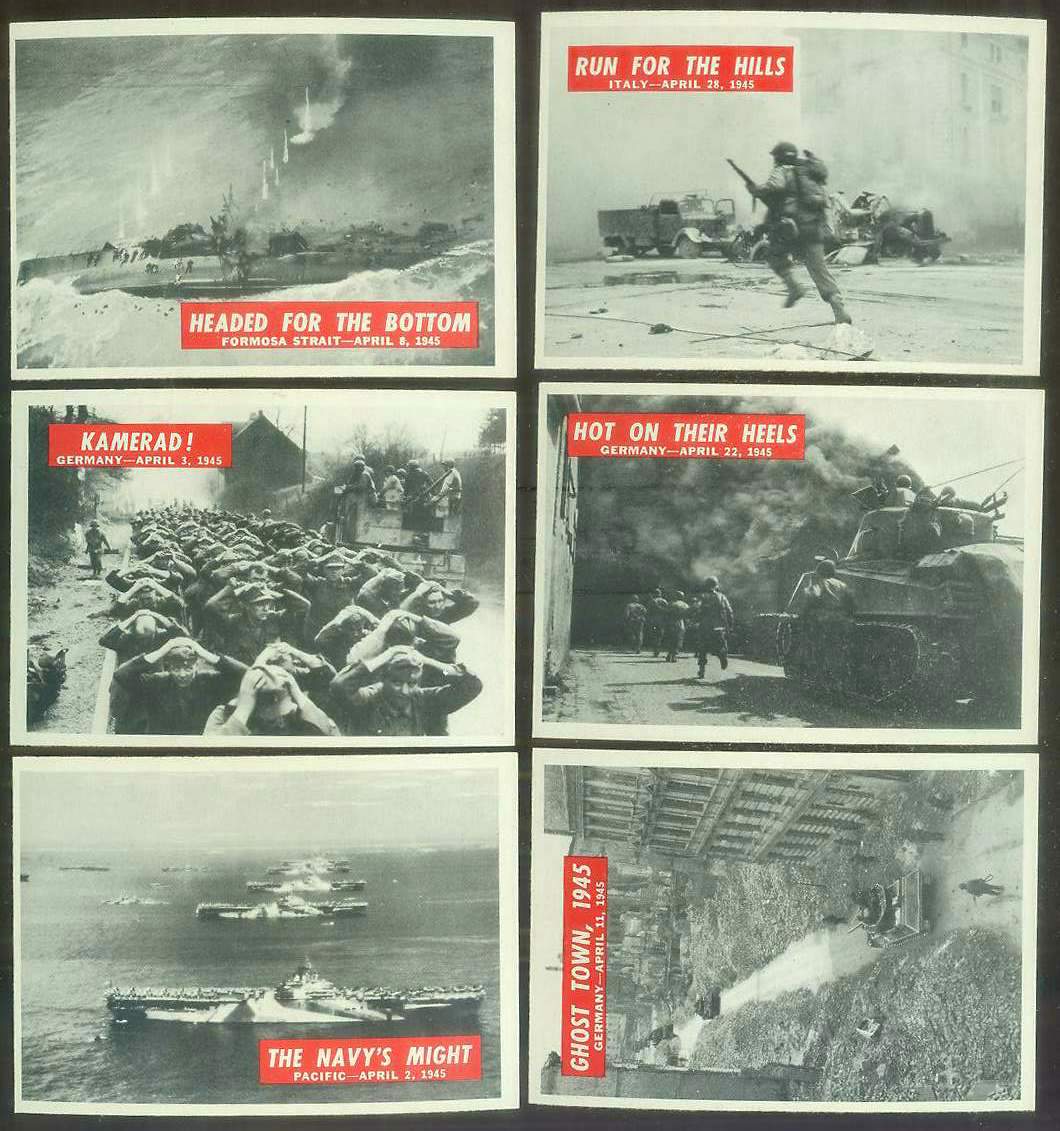 1965 Philadelphia WAR BULLETIN #74 'Hot On Their Heels' n cards value