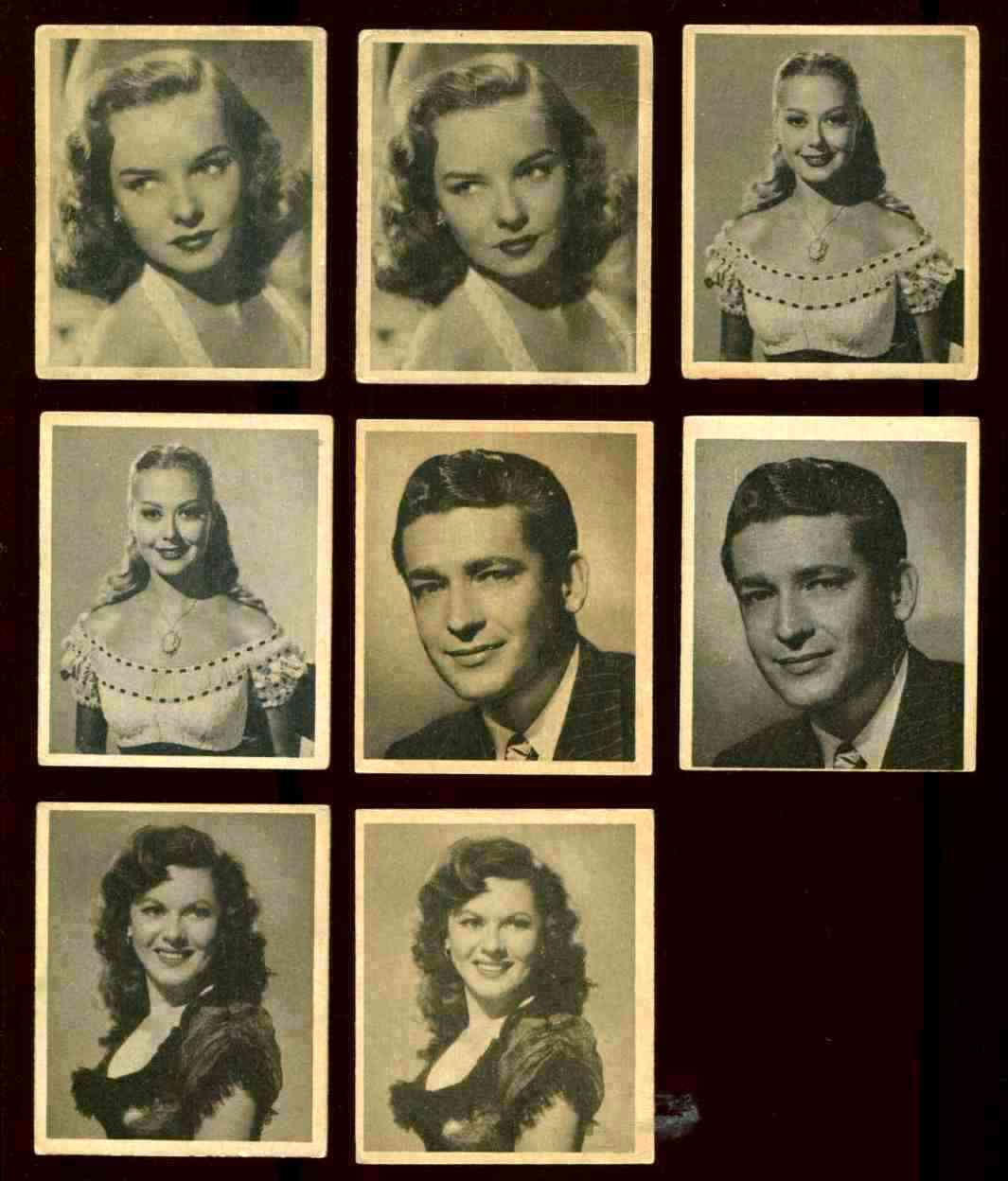 1948 Bowman Movie Stars # 3 PAUL LEES n cards value