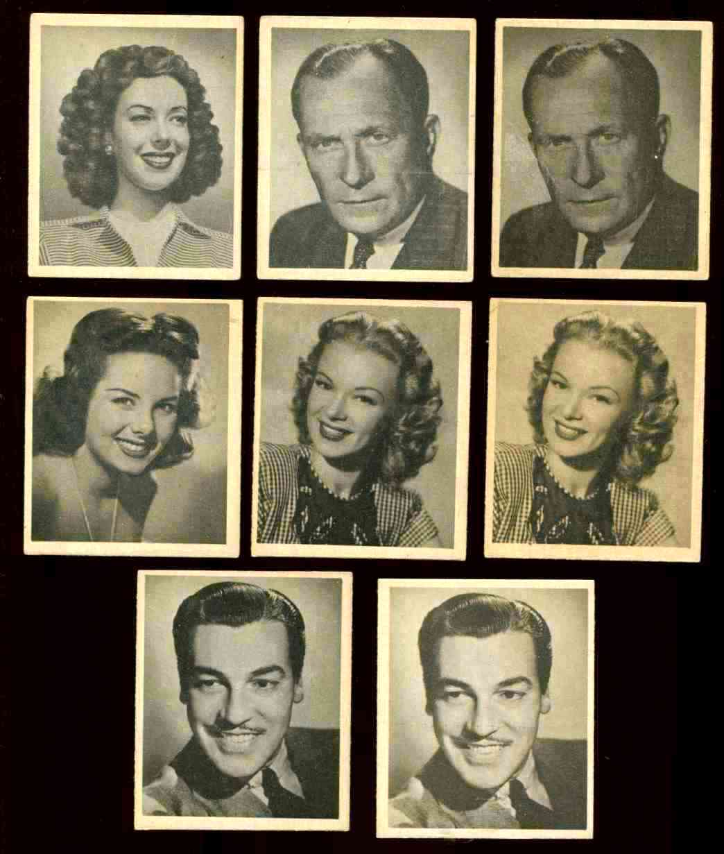 1948 Bowman Movie Stars #14 ROBERTA JONAY n cards value