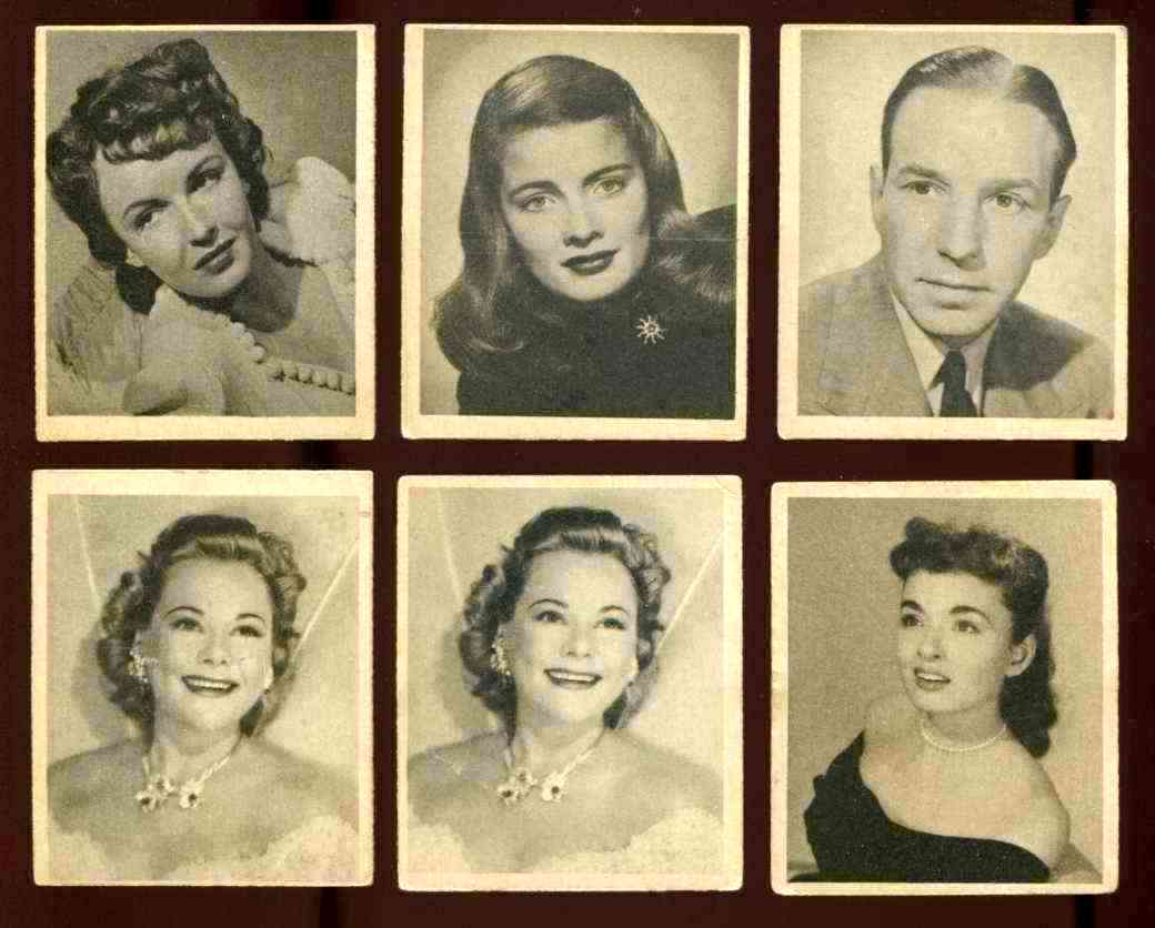 1948 Bowman Movie Stars #35 SONJA HENIE n cards value