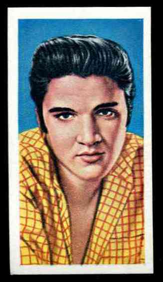 1962 ABC COLORSTARS # 4 ELVIS PRESLEY n cards value