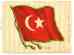 1910's Tobacco Silk Flag (6x4.75 in.) - Turkey
