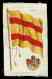 1910's Tobacco Silk Flag (2.5x4.5 in.) - Spain