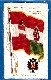 1910's Tobacco Silk Flag (2.5x4.25 in.) - Austria-Hungary