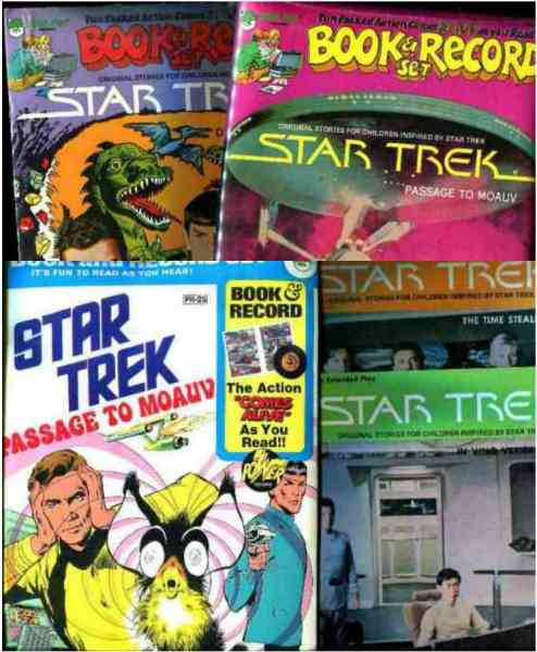 STAR TREK  RECORD/COMICS (1979) - EX-EX/MT Lot (5) diff -in original seals Baseball cards value