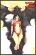 Vampirella - 1996 Topps PROMO card (OVER-SIZED 6.5 x 10 onch)