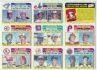  1982 Topps Pete Rose/Steve Carlton on 9-card UNCUT Team Leaders SHEET !!!