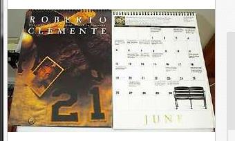 Roberto Clemente - 1994-1995 Calendar Baseball cards value