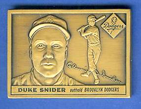  1988 Topps T Duke Snider - BRONZE PREMIUM (1955 Topps) Gallery.Champions Baseball cards value