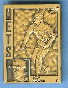 1984 Topps #12 Tom Seaver - BRONZE GALLERY OF CHAMPIONS Baseball cards value