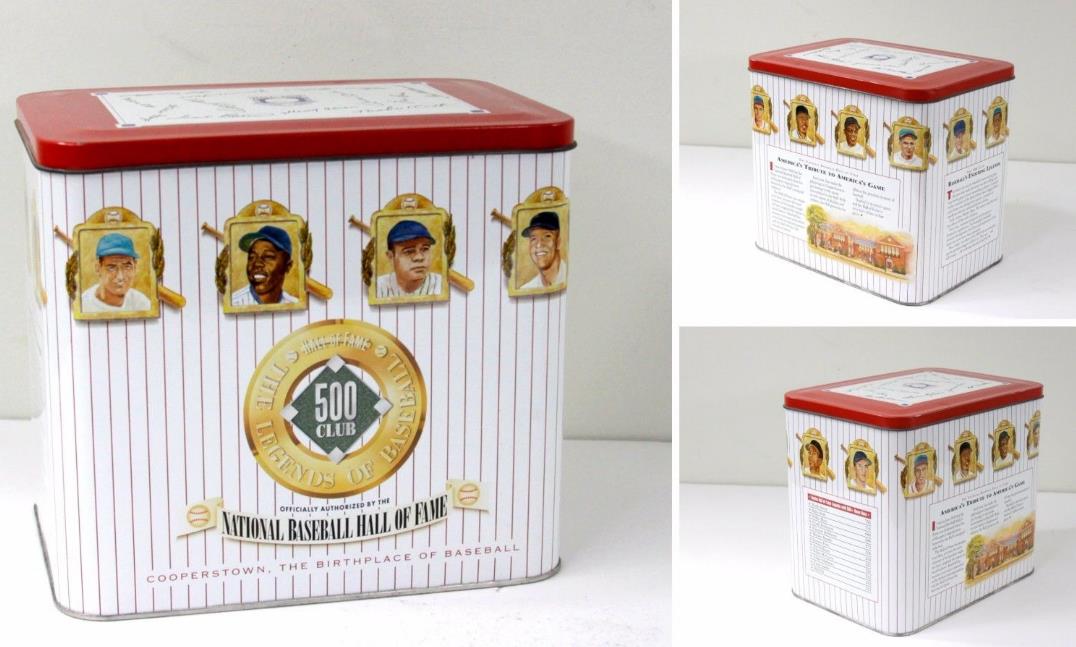   500 Home Run Club - Large Collectible Tin (7x6x5.5) (1990) Baseball cards value
