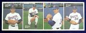 Nolan Ryan - MC: 1991 Mother's Cookies Uncut Panel '300 Wins' Set (Rangers)