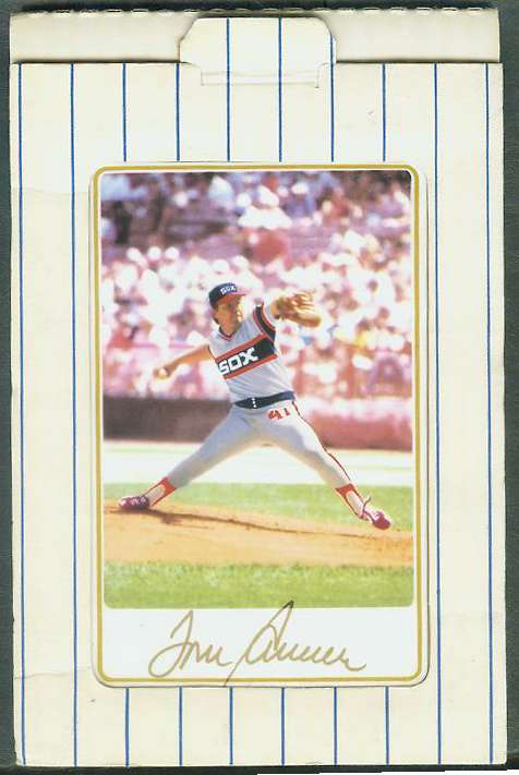  Tom Seaver - AUTOGRAPHED 1985 Armstrong's Pro Ceramic card (White Sox) Baseball cards value