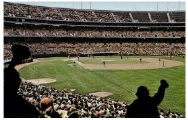  1975 Vintage Oakland Alameda Stadium Postcard - Lot of (25) (A's) Baseball cards value