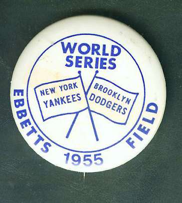 Pins of the 1955 Brooklyn Dodgers