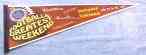  PENNANT - Pro Football Hall of Fame July 25 & 26, 1997