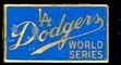  1965 Los Angeles DODGERS WORLD SERIES Press Pin
