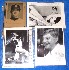 WIREPHOTO: Carl Yastrzemski - LOT of (4) - 1979,1988,1989,1989 (Red Sox)