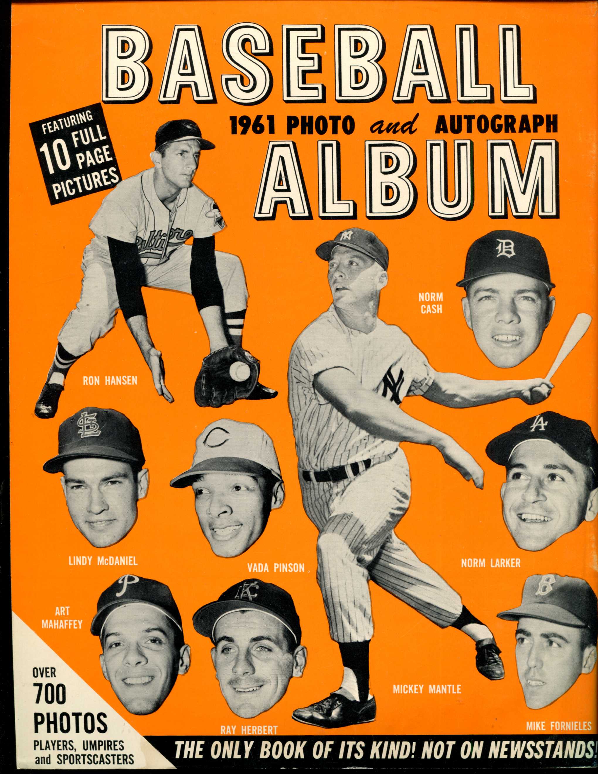  1961 Photo & Autograph Baseball Album (68 pages - w/Hundreds of photos!!!) Baseball cards value