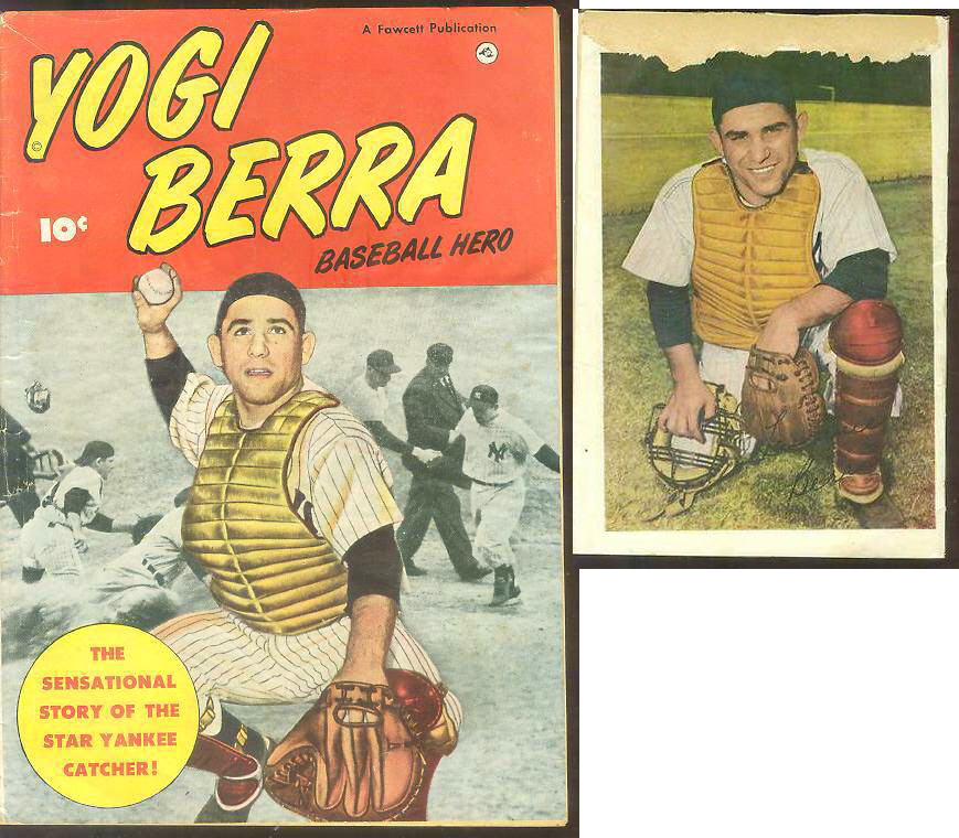1951 Yogi Berra 'Baseball Hero' Comic Book (Yankees) Baseball cards value