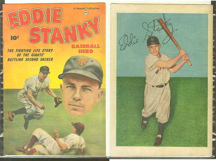  1951 Eddie Stanky 'Baseball Hero' Comic Book (NY Giants) Baseball cards value