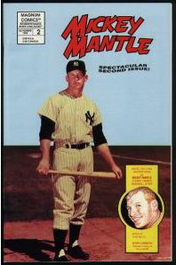  MICKEY MANTLE - 1992 COMIC BOOK #2 - Lot (10) 'Spectacular Second Issues' Baseball cards value