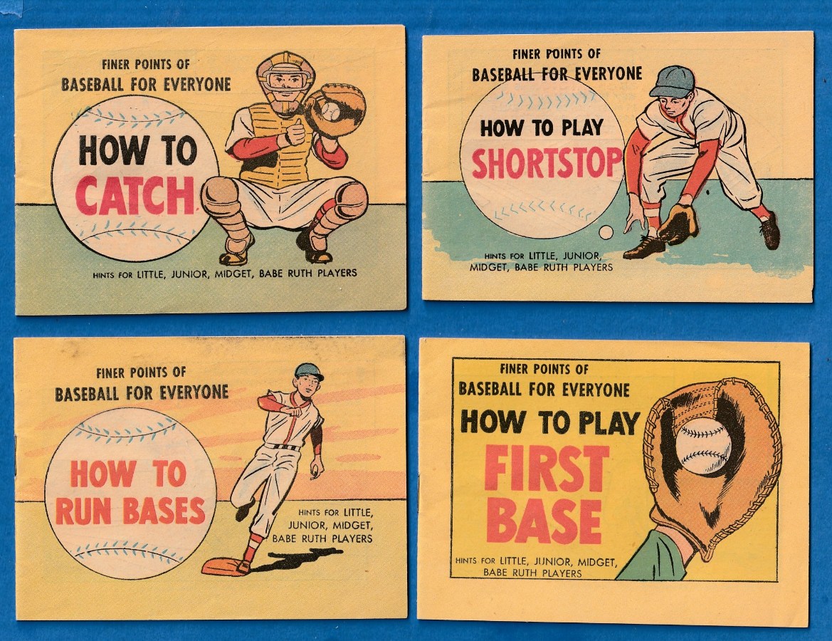  1962 How to Play First Base - NBC TV/DX Dealer booklet (16 pages) Baseball cards value