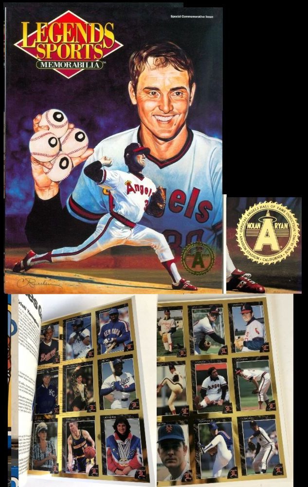 LEGENDS/Legends Sports Magazine - NOLAN RYAN Special Edition - Lot of (25) Baseball cards value