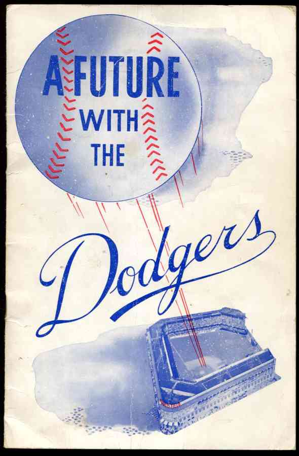 1948/49 Brooklyn Dodgers 'A Future with the Dodgers' paperback booklet