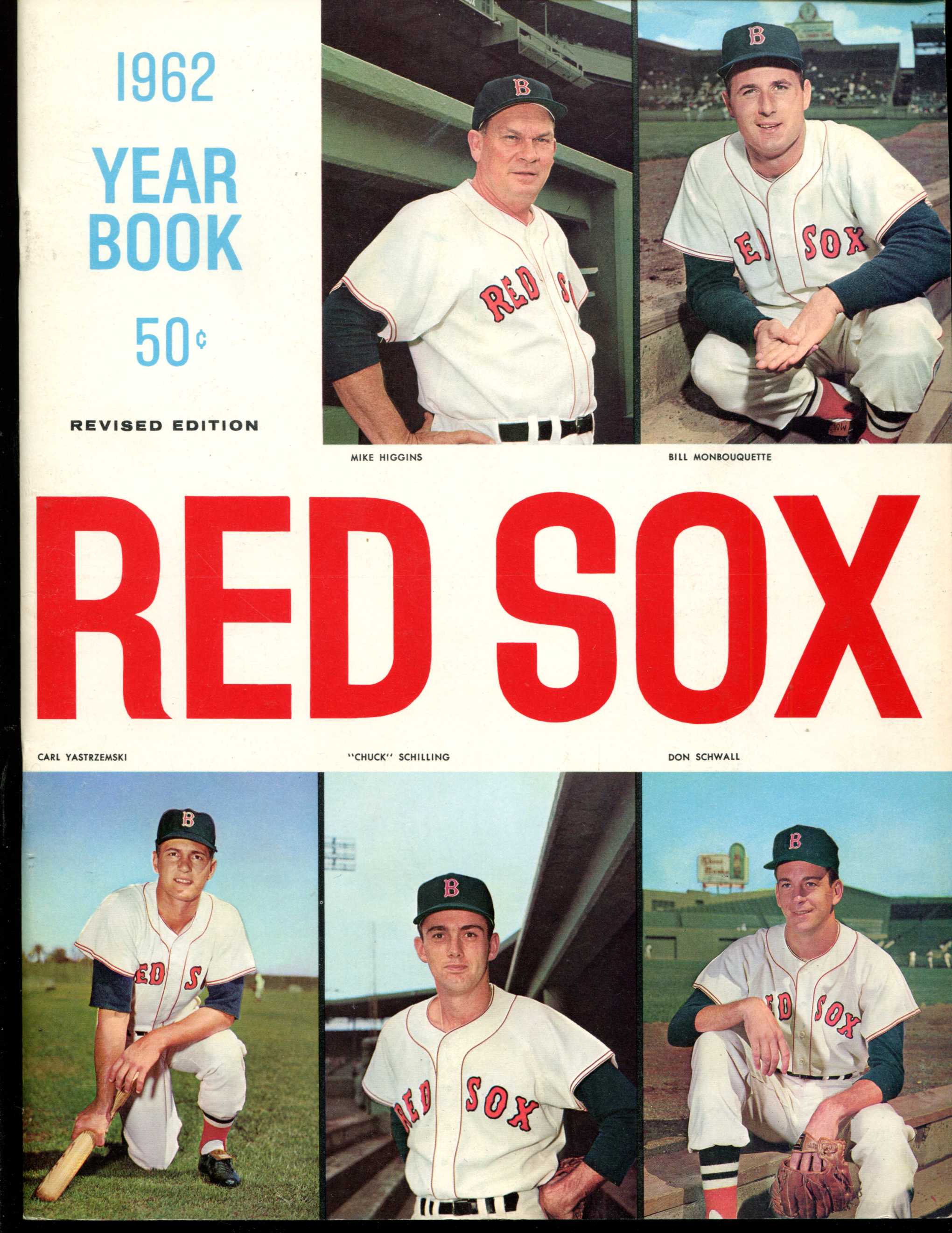  1962 Boston Red Sox Yearbook Baseball cards value