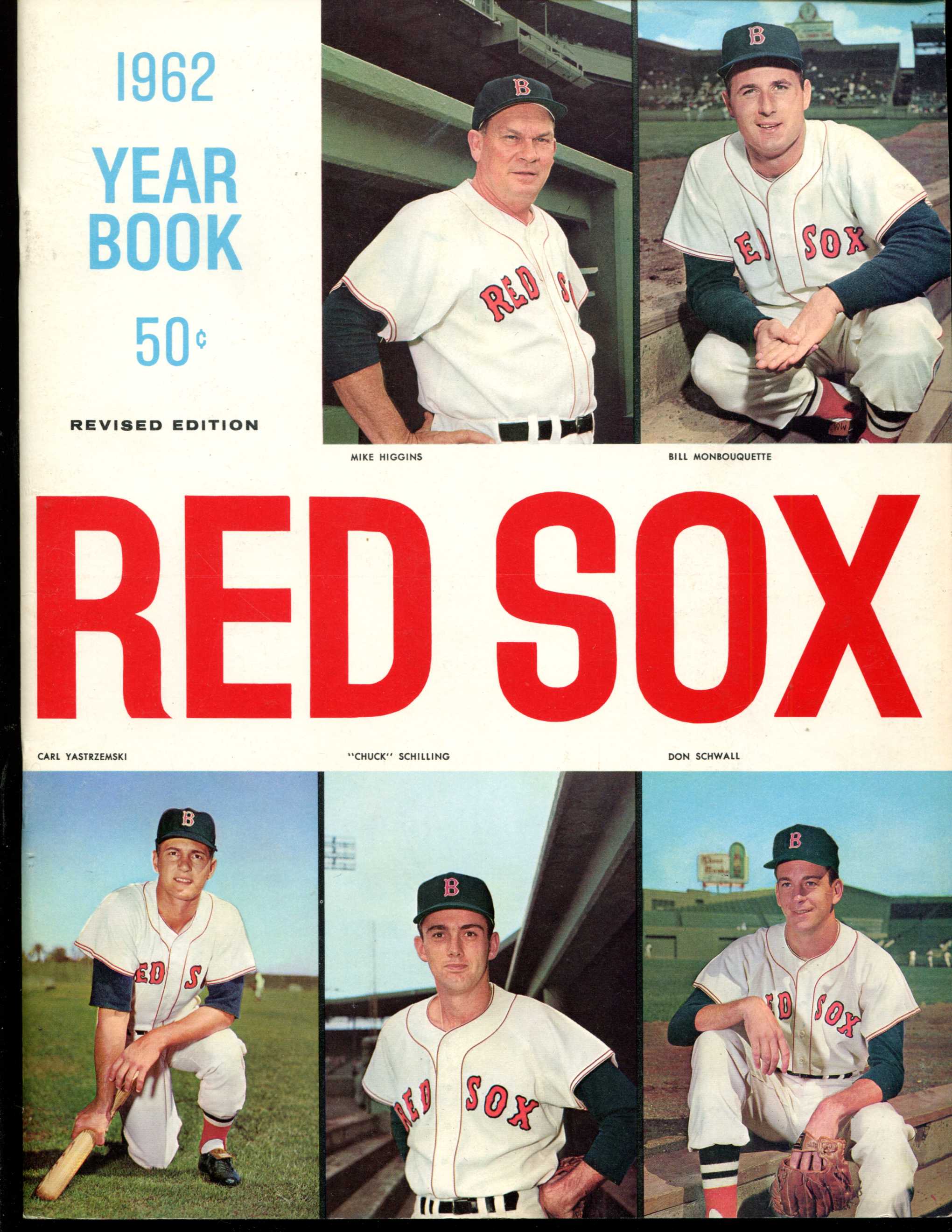 1962 Boston Red Sox Yearbook