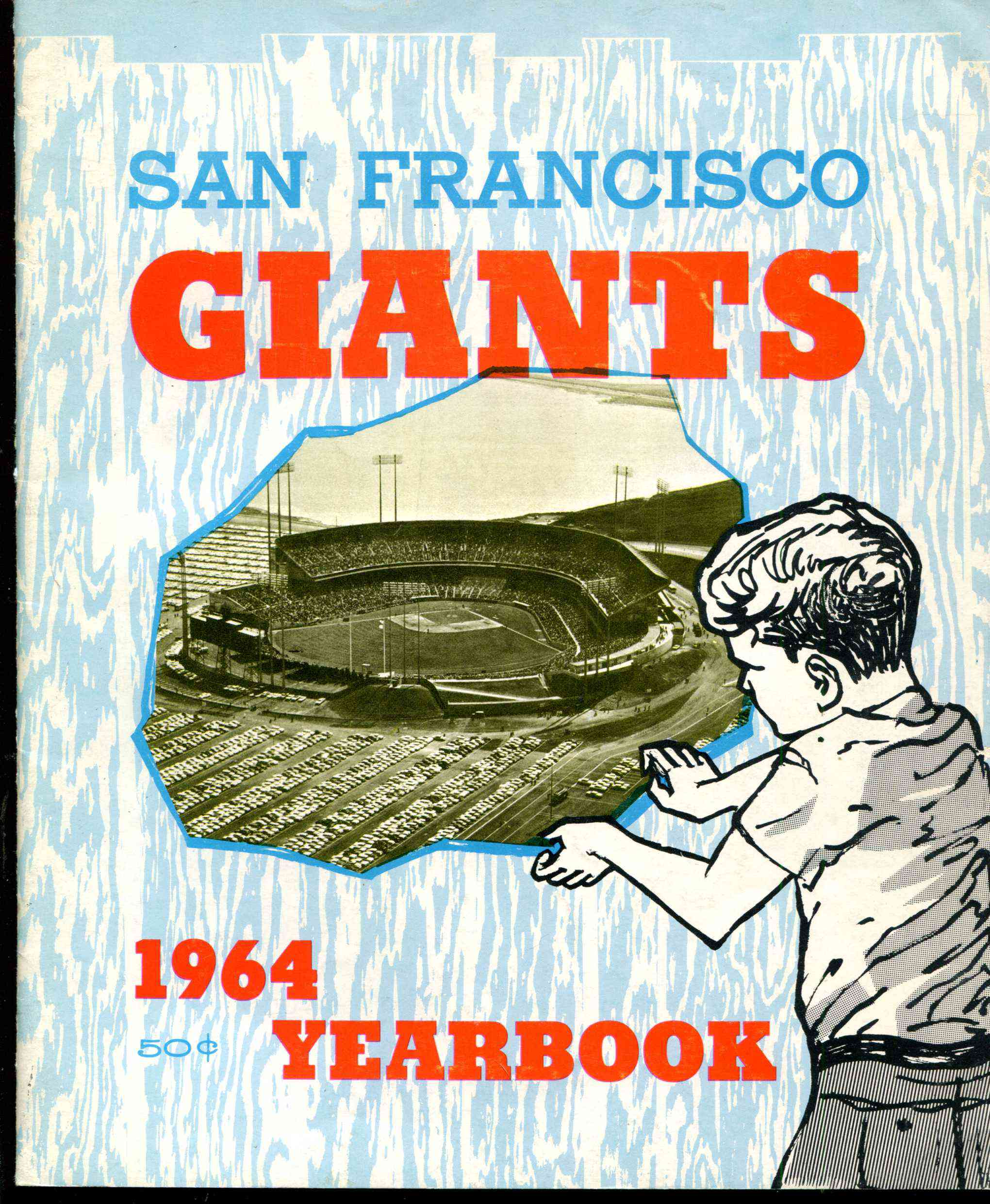  1964 San Francisco Giants Yearbook Baseball cards value
