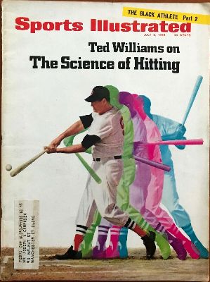 Sports Illustrated (1968/07/08) - Ted Williams on The Science of Hitting Baseball cards value