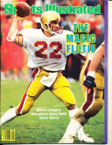 Sports Illustrated (1984/12/03) - Doug Flutie 'Magic Flutie' Boston College Baseball cards value