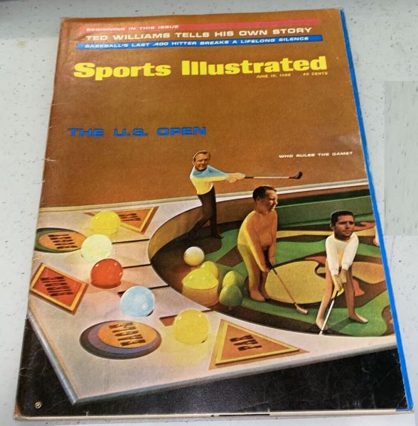 Sports Illustrated (1968/06/10) - The U.S. Open cover [GOLF] Baseball cards value