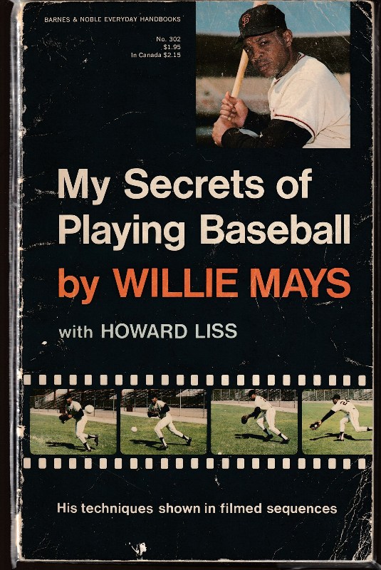 WILLIE MAYS - Paperback book (1967) - My Secrets of Playing Baseball Baseball cards value