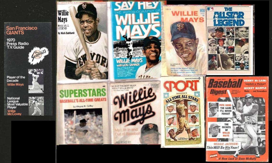 Willie Mays *** Vintage Publications Collection *** Lot of (9) ('70s/'80s) Baseball cards value