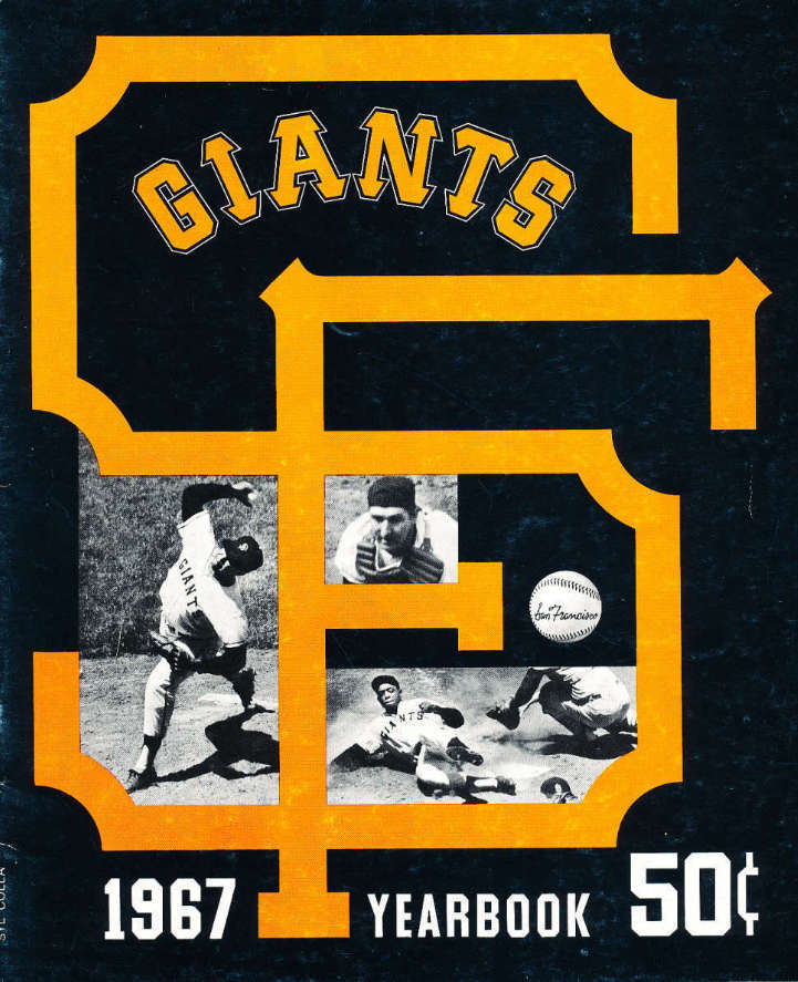  1967 San Francisco Giants Yearbook Baseball cards value