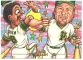 #44 Mark McGwire/Mark MacBash (A's/Pathetics) - 1993 CardToons