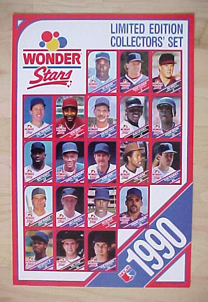 Roger Clemens - 1990 Wonder Bread COMPLETE SET in UNCUT SHEET (14x27 in.) Baseball cards value