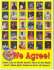 Roger Clemens - 1998 'WE AGREE' Anti Chewing Tobacco SHEET w/30 mini-cards